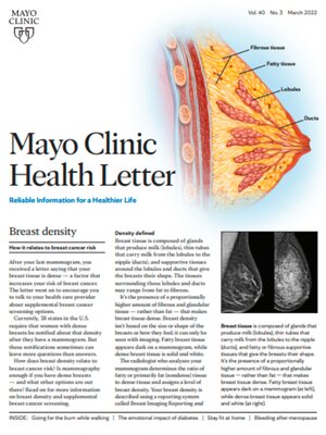 cover image of 03 2022. Mayo Clinic Health Letter